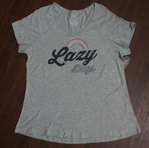 Lazy Days Lounge Wear Shirt XL